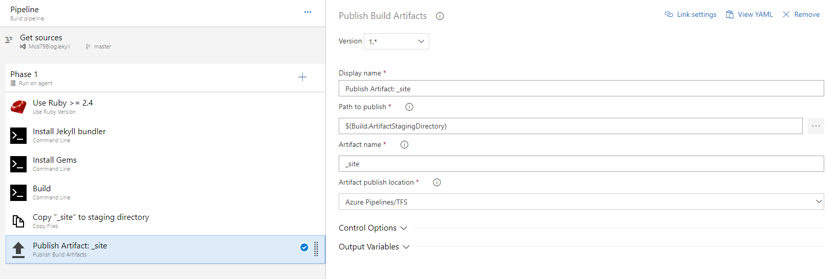 Publish Artifact