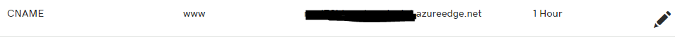 GoDaddy www config